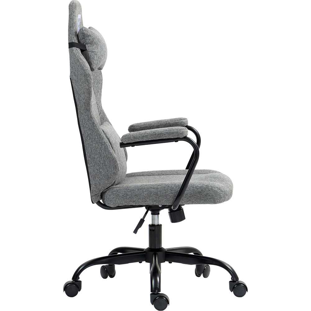 Геймерское кресло GT Racer X-2322 Gray (X-2322 Fabric Gray) фото №3
