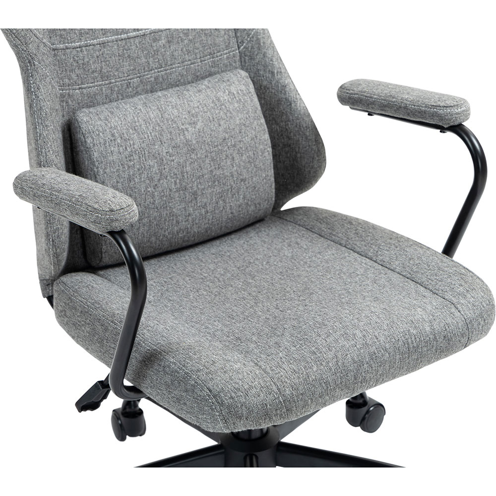 Геймерское кресло GT Racer X-2322 Gray (X-2322 Fabric Gray) фото №5