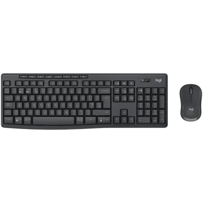 Клавиатура   мышка Logitech MK370 for Business Wireless UA Black (920-012077)