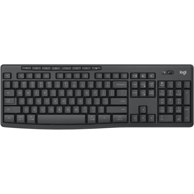 Клавиатура   мышка Logitech MK370 for Business Wireless UA Black (920-012077) фото №4