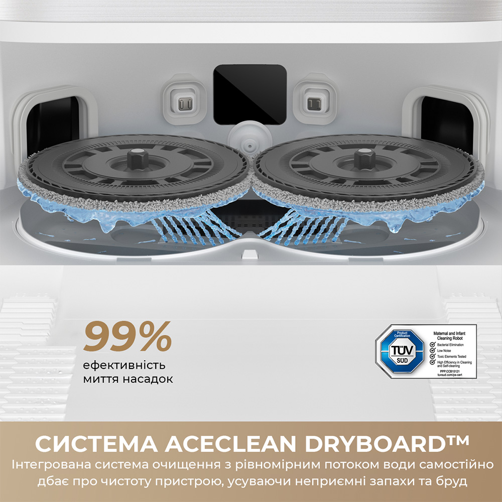 Пилосос робот Dreamе Bot L50 Ultra AE White (RLL51SE) фото №3
