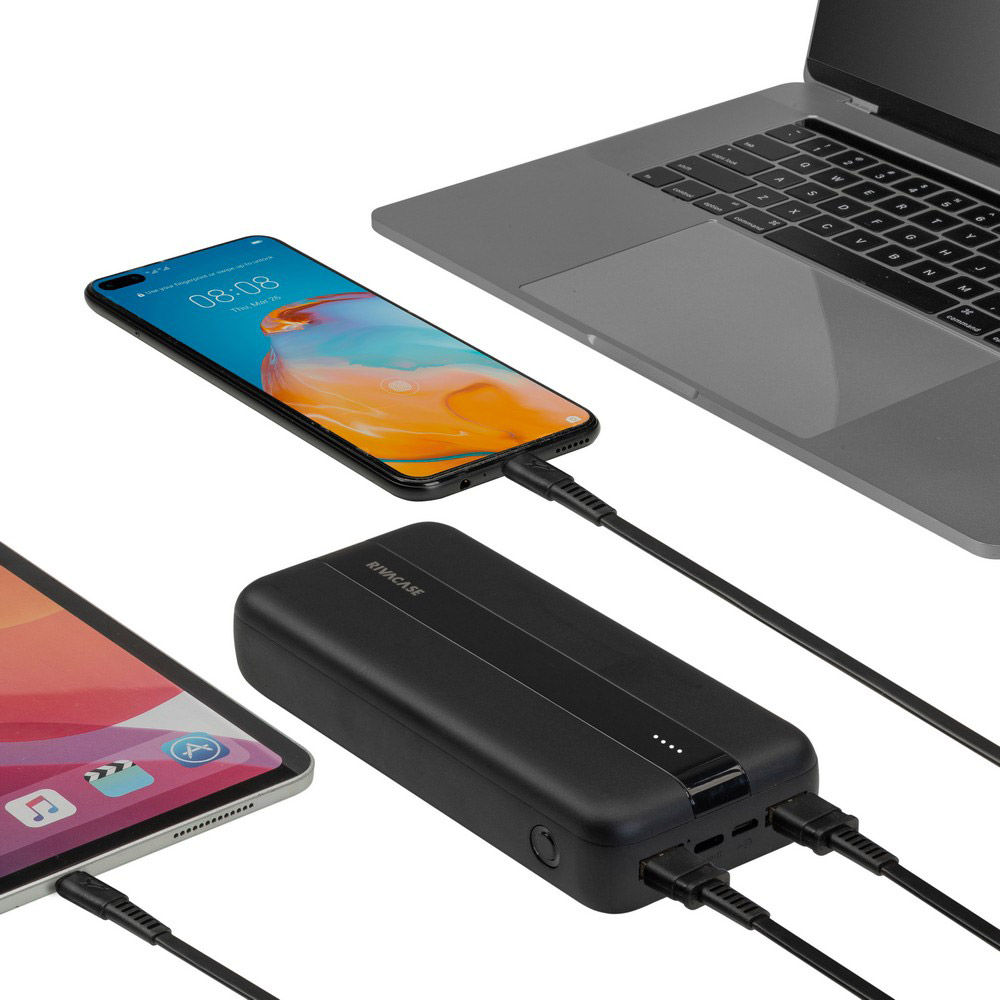 Мобільна батарея Riva Case RIVAPOWER VA2081 (Black) фото №11