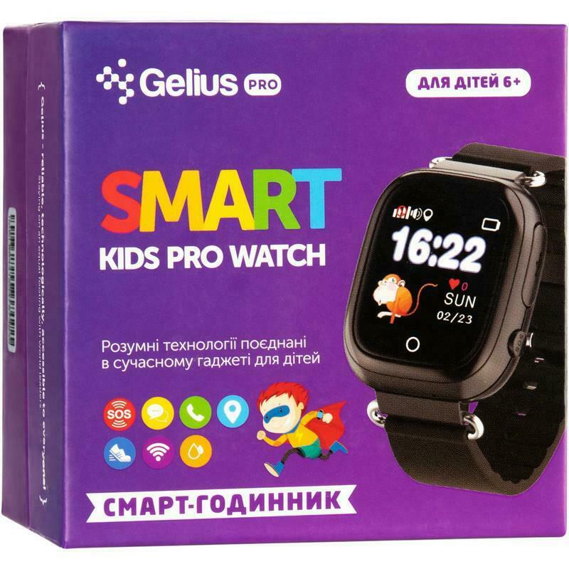 Smart часы Gelius Pro GP-PK003 Blue Детские умные часы с GPS трекеро фото №13