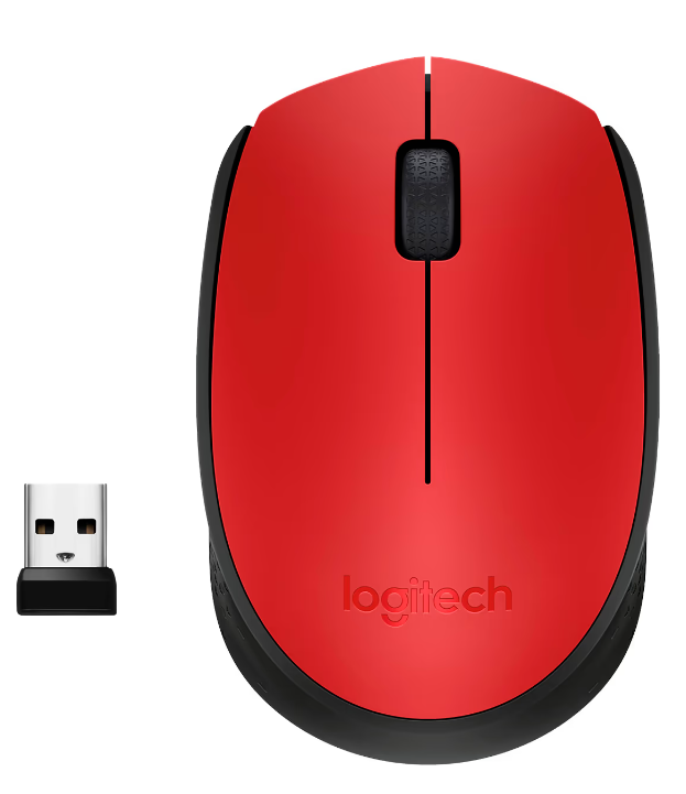 Комп'ютерна миша Logitech Wireless M171 Red