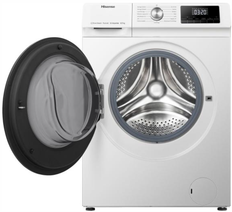 Пральна машина  Hisense WDQA8014EVJM/UA фото №3
