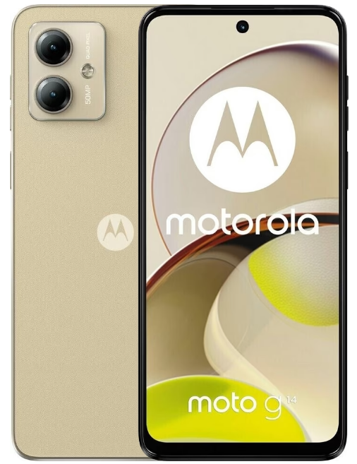 Смартфон Motorola G14 8/256 GB Butter Cream (PAYF0041RS)