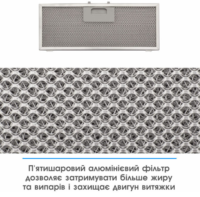 Витяжки Eleyus URBAN 960 LED 52 WH фото №10