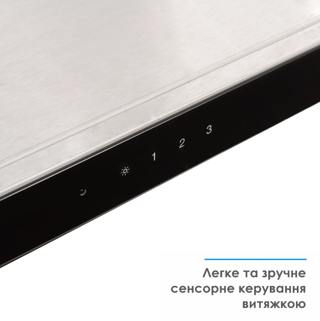 Витяжки Eleyus ONIX 1200 LED 90 IS BL фото №11