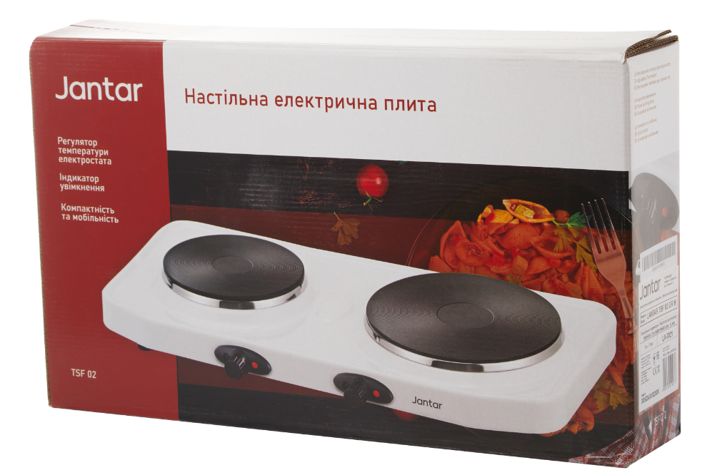 Варильна поверхня Jantar TSF 02 GR H фото №6
