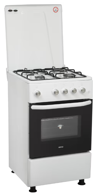 Плита газова Eleyus FARO 5501 EF WH фото №3