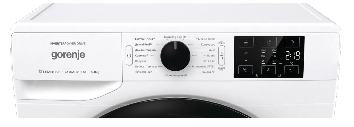 Пральна машина  Gorenje WNEI82SDS фото №5