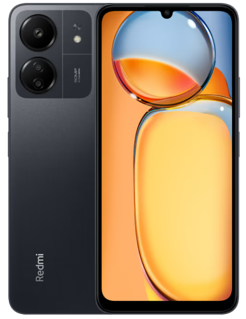 Смартфон Xiaomi Redmi 13C 8/256GB NFC Dual Sim Midnight Black EU