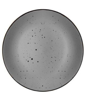 Тарілка Ardesto десертна Bagheria 19 см Grey (AR2919GREY)