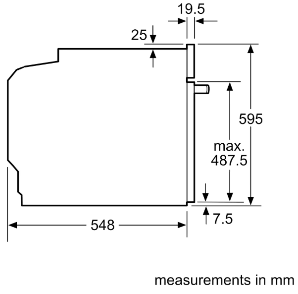 Духова шафа Siemens HB272ABS0S фото №9