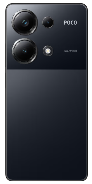Смартфон Poco M6 Pro 8/256GB Black фото №4