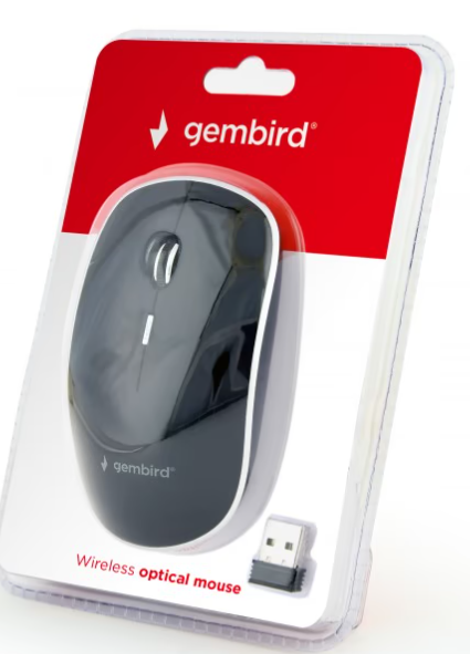 Комп'ютерна миша Gembird MUSW-4B-01 Wireless Black фото №2
