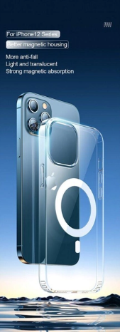 Чехол для телефона Cosmic Acrylic MagSafe HQ for Apple iPhone 15 Pro Max Clear фото №8