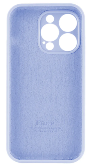 Чохол для телефона Soft Case Silicone Full Case AA Camera Protect for Apple iPhone 14 (5) Lilac фото №2