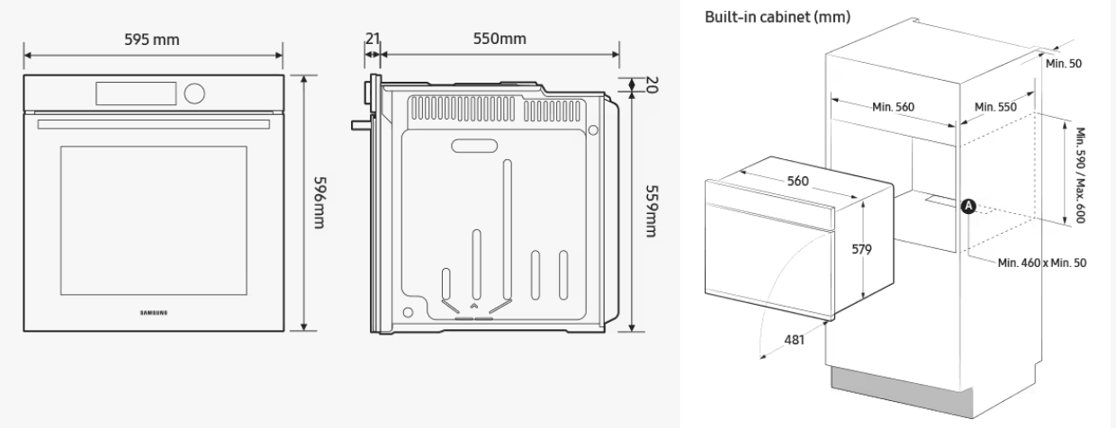 Духова шафа Samsung NV7B4420ZAW/WT фото №12