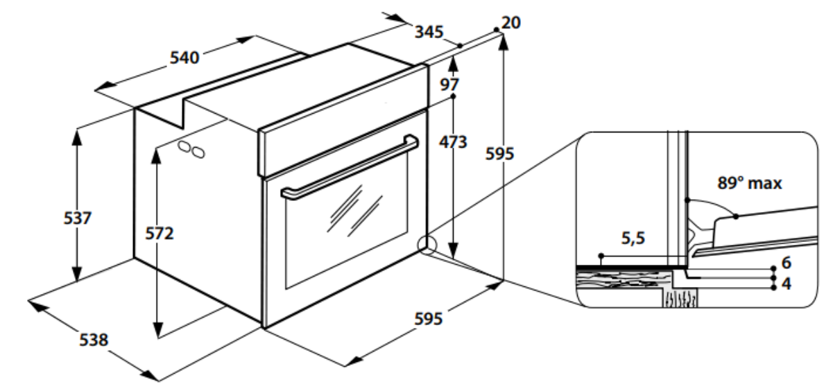 Духова шафа Whirlpool AKZ96230NB фото №9