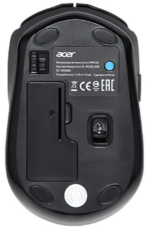 Компьютерная мыш Acer OMR050 WL/BT Black (ZL.MCEEE.02D) фото №2