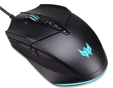 Комп'ютерна миша Acer Predator Cestus 335 Black (GP.MCE11.01Q) фото №3