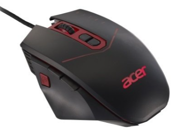 Комп'ютерна миша Acer NITRO NMW120 (GP.MCE11.01R) Black фото №3