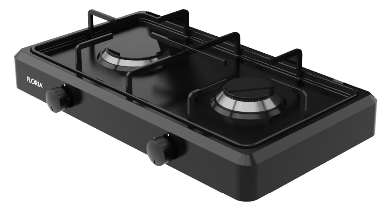 Плитка газова Floria ZLN7128 Black