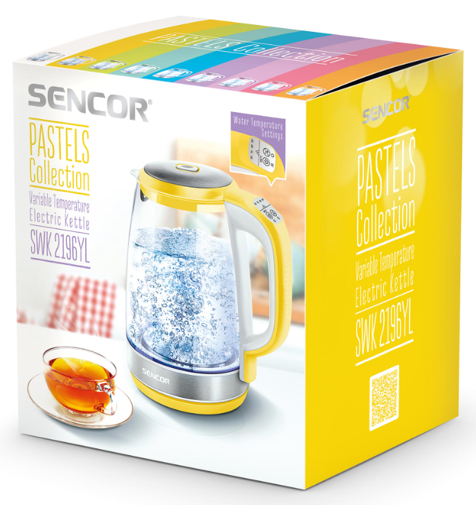 Электрический чайник Sencor SWK2196YL фото №11