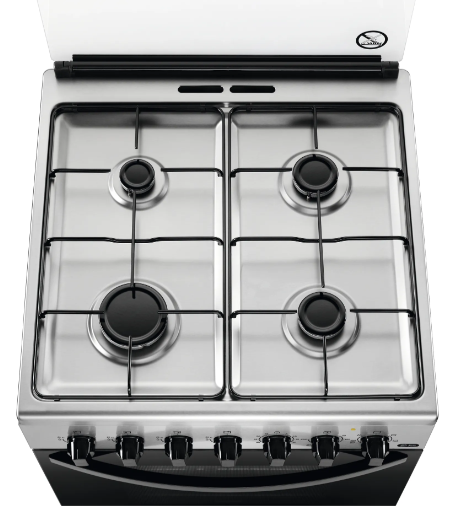 Плита Zanussi ZCK67211XA фото №3