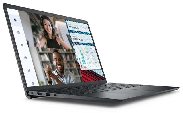 Ноутбук Dell Vostro 3520 (N1605PVNB3520UA_UBU) Black фото №2