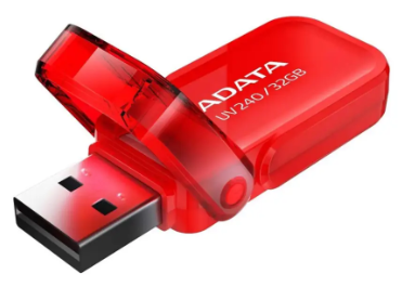 Флешка Adata USB 2.0 AUV 240 32Gb Red фото №2