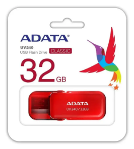 Флешка Adata USB 2.0 AUV 240 32Gb Red фото №3