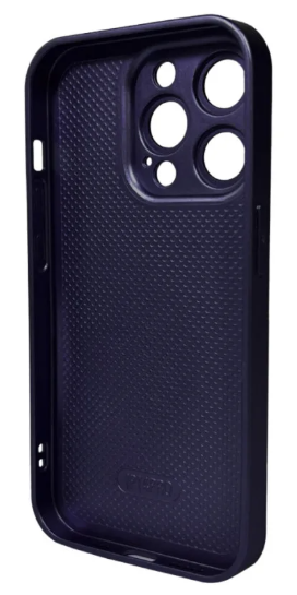 Чехол для телефона AG Glass Matt Frame Color Logo for Apple iPhone 15 Pro Max Deep Purple фото №2