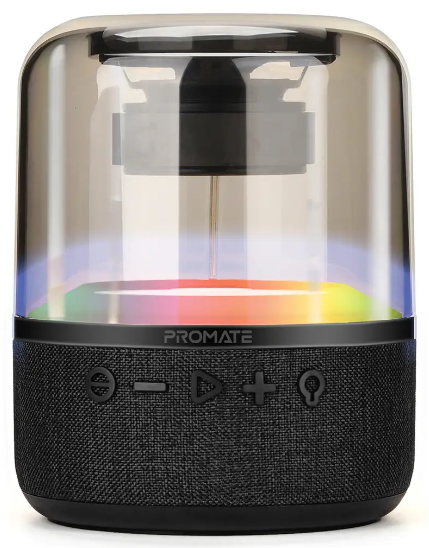 Портативная колонка Promate glitz-l.black