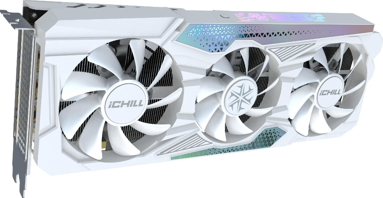 Відеокарта INNO3D GeForce RTX 4060 Ti 8GB GDDR6 ICHILL X3 WHITE (C406T3-08D6X-1711328) фото №2