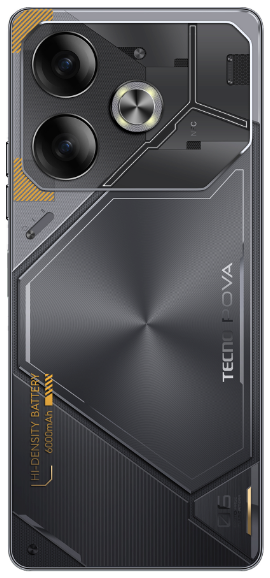 Смартфон Tecno POVA 6 (LI7) 12/256Gb Meteorite Grey фото №3