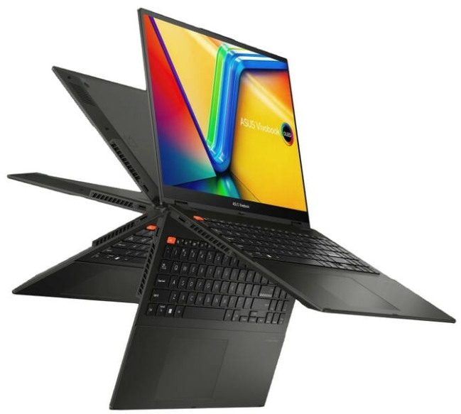 Ноутбук Asus Vivobook S 16 Flip TP3604VA-MC160W Midnight Black фото №4