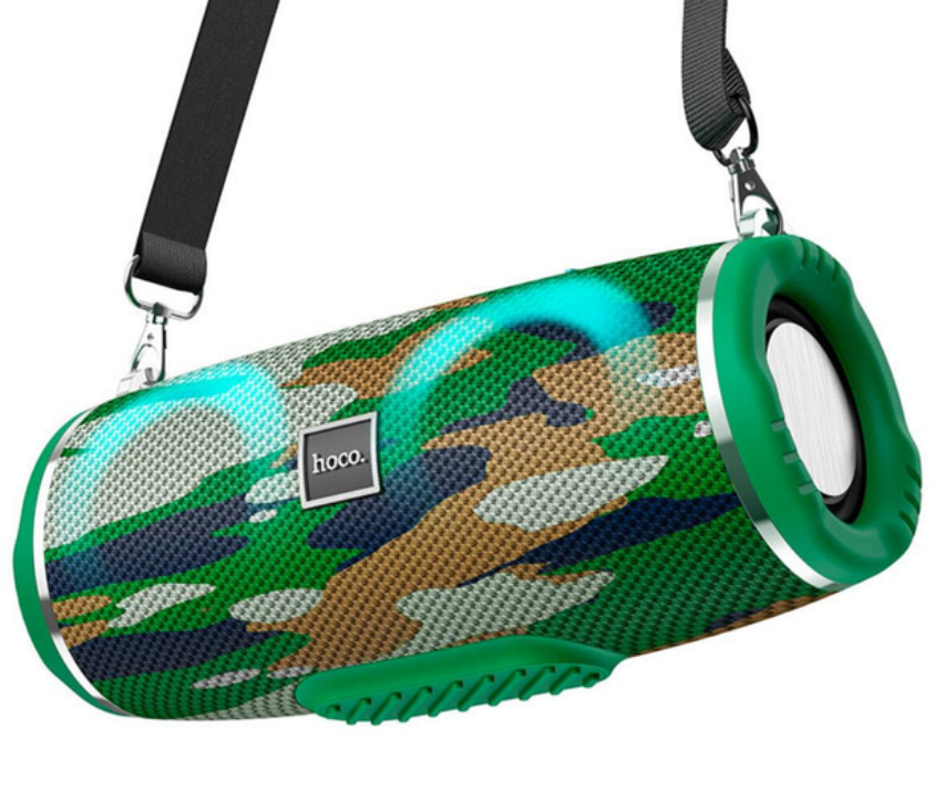 Портативная колонка Hoco HC12 Sports BT speaker Camouflage Green
