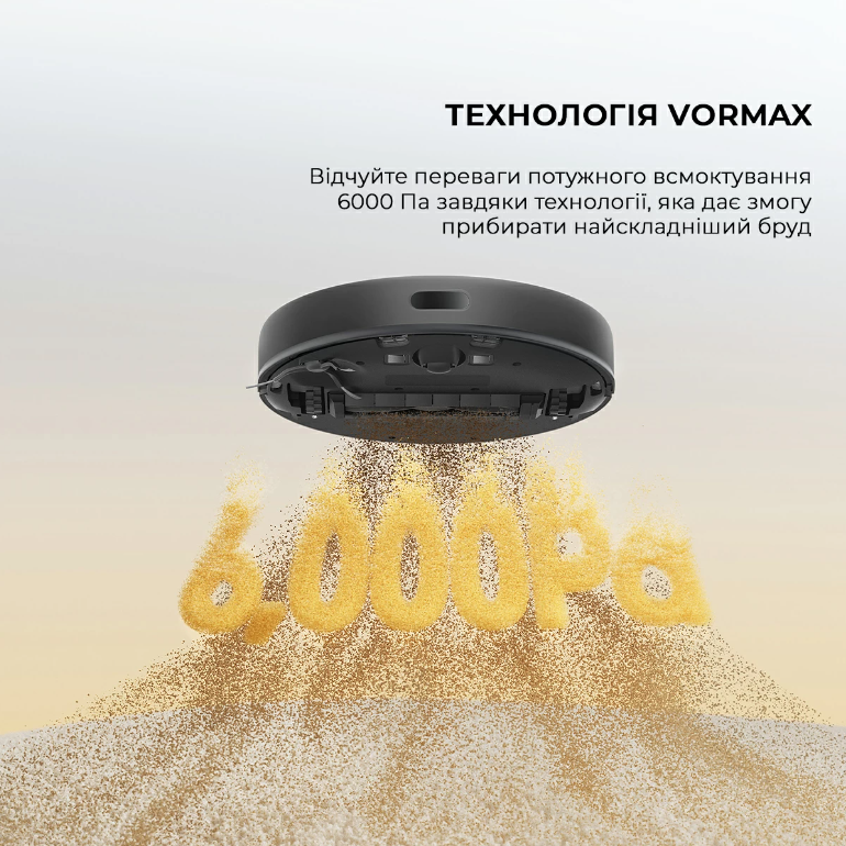 Пилосос робот Dreame D9 Max Black Gen 2 (RLD34GA-Bl) фото №3