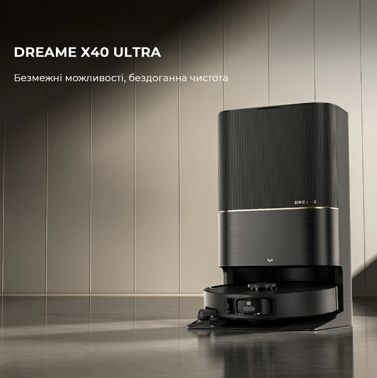 Dreame Bot X40 Ultra Black (RLX63CE-Bl) фото №2