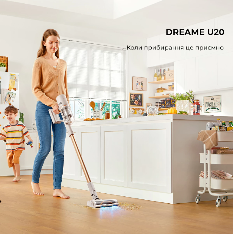 Пилосос акумуляторний Dreame Cordless Vacuum Cleaner U20 (VPV11A) фото №4