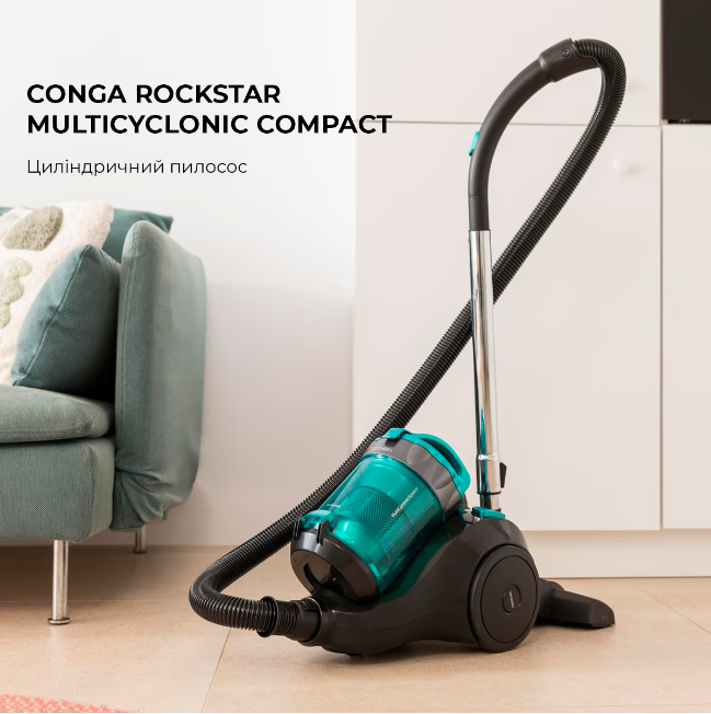 Пылесос Cecotec Conga Rockstar Multicyclonic Compact CCTC-05599 фото №2