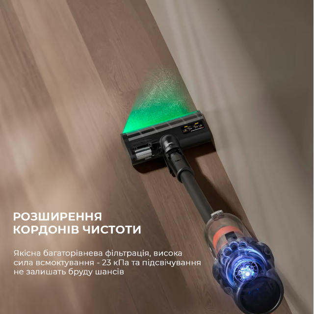 Пилосос акумуляторний Deerma DEM-T30W фото №3