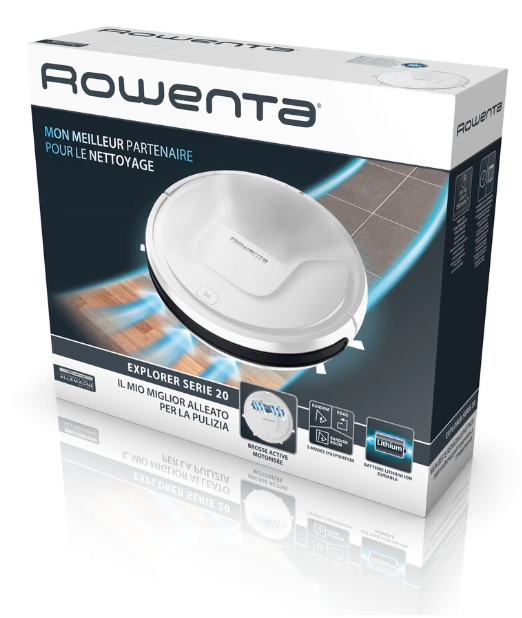 Пилосос робот Rowenta X-Plorer Serie 20 RR6827WH фото №3