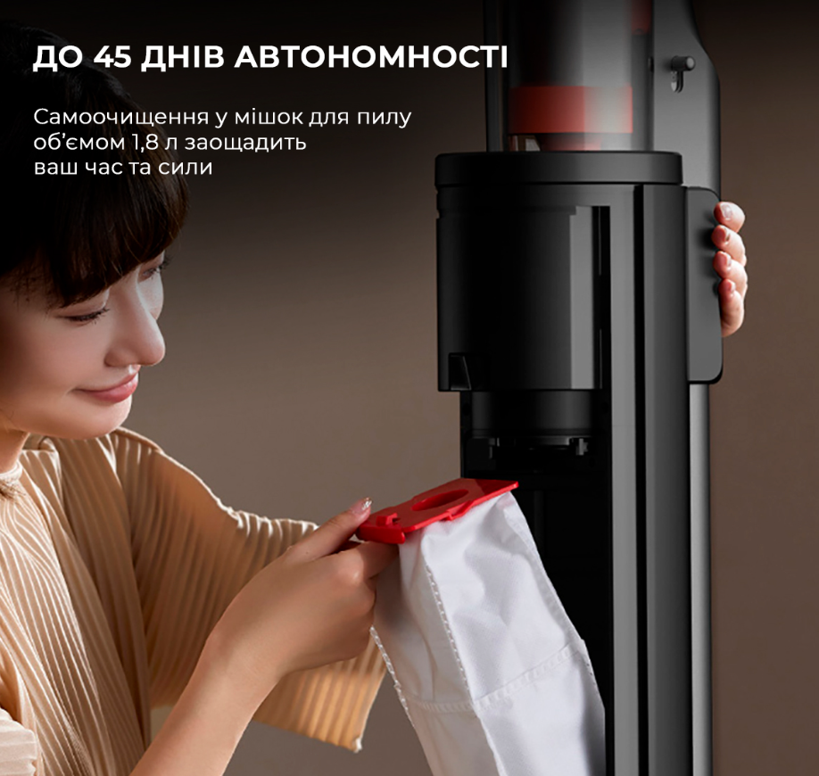 Пилосос акумуляторний Deerma T30W Station (DEM-T30W Station) фото №5