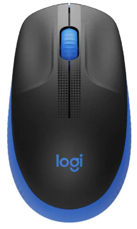 Комп'ютерна миша Logitech M190 Full-size wireless mouse Блакитний