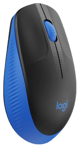 Комп'ютерна миша Logitech M190 Full-size wireless mouse Блакитний фото №2