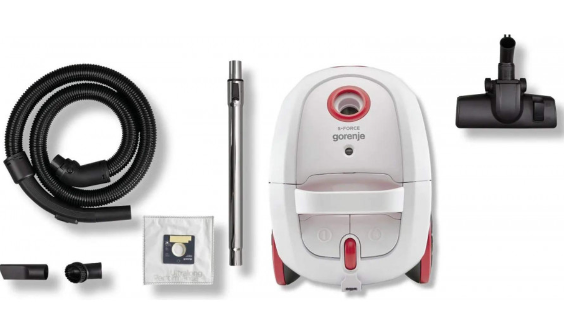 Пилосос мішковий Gorenje VCE21SFWR фото №5