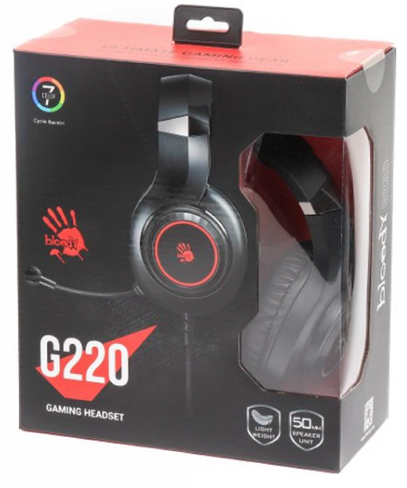 Наушники A4Tech G220 Bloody (Black) фото №6